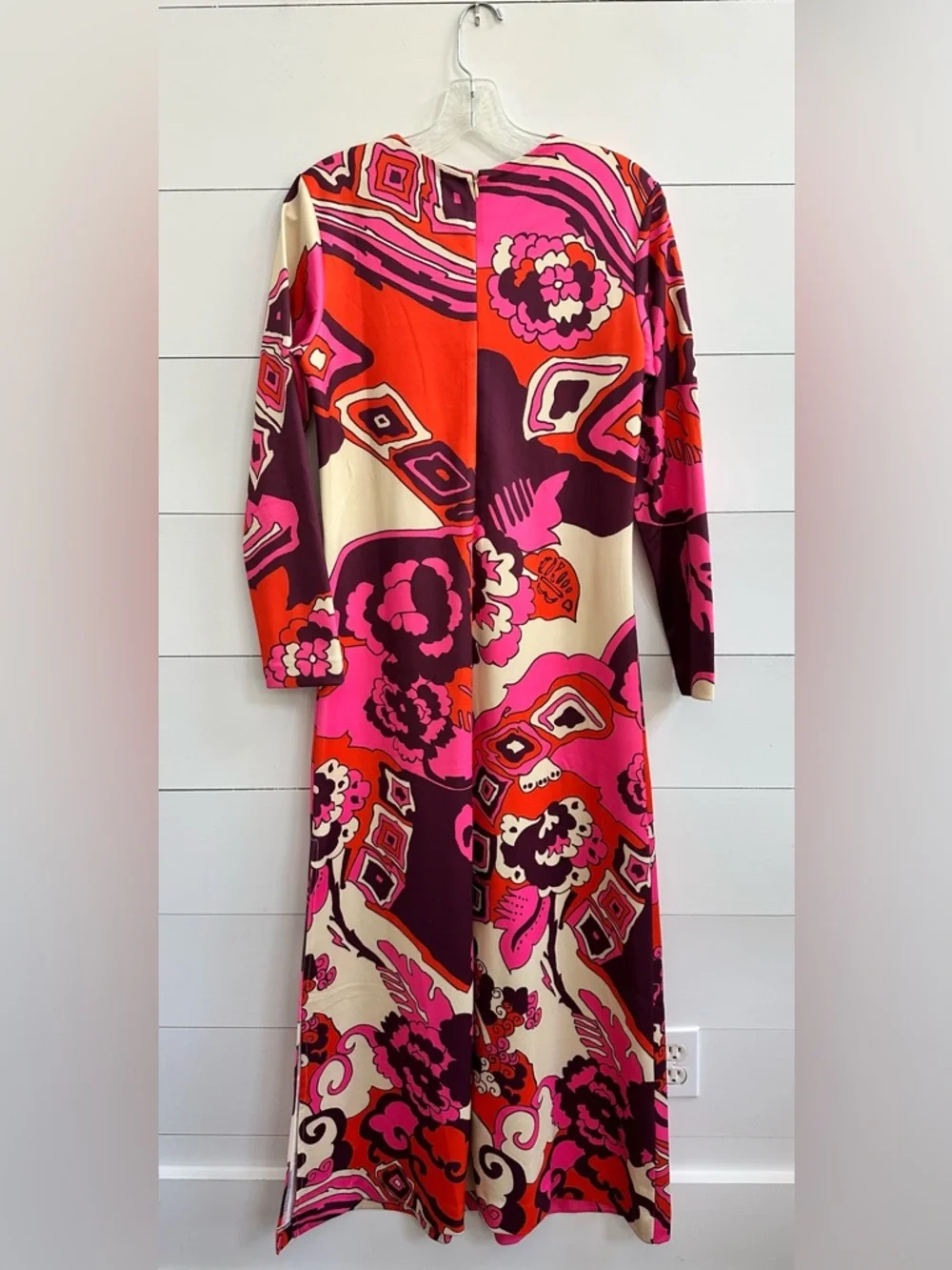 CK Bradley Ashton Dress in Whirlwind Plum - Picture 6 of 7
